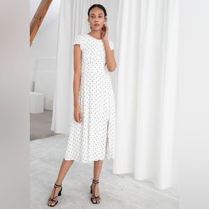& other stories Polka Dot Dress size 6